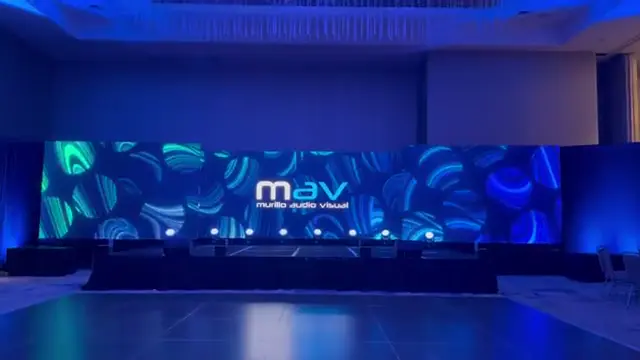 LED Video Wall for live events in Orlando by MAV